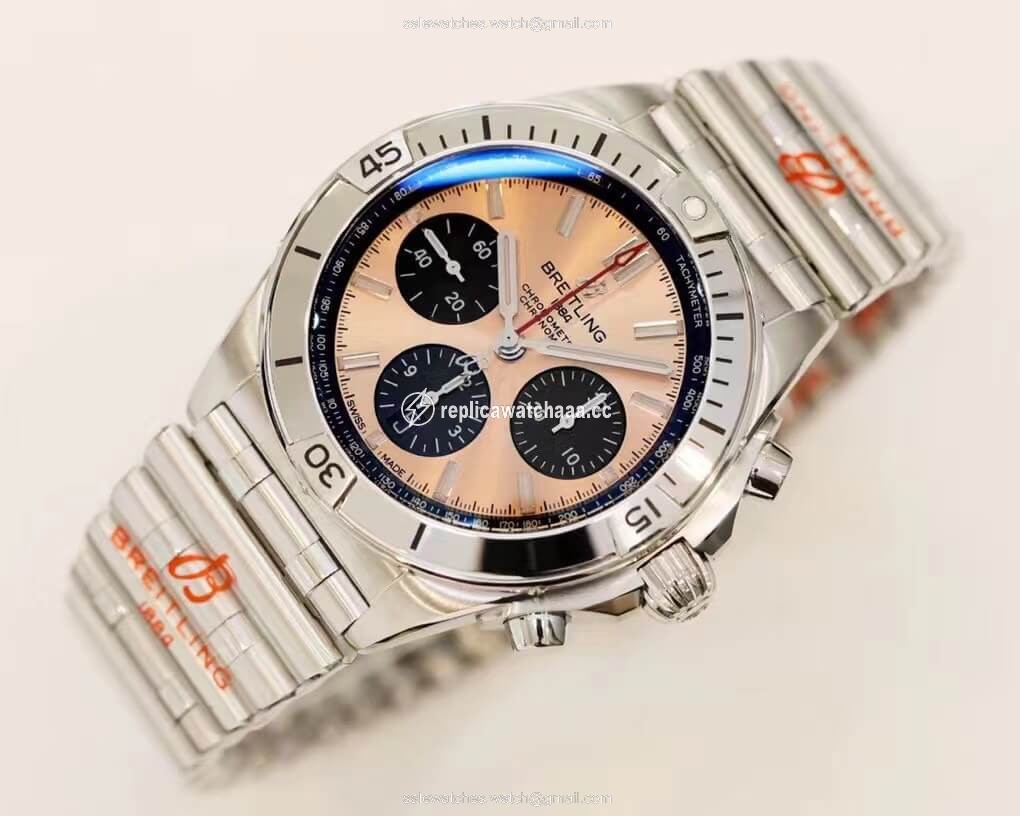 Breitling Chronomat AB0134101K1A1 GF Factory Rose Gold Dial Breitling Chronomat AB0134101K1A1 GF Factory Rose Gold Dial