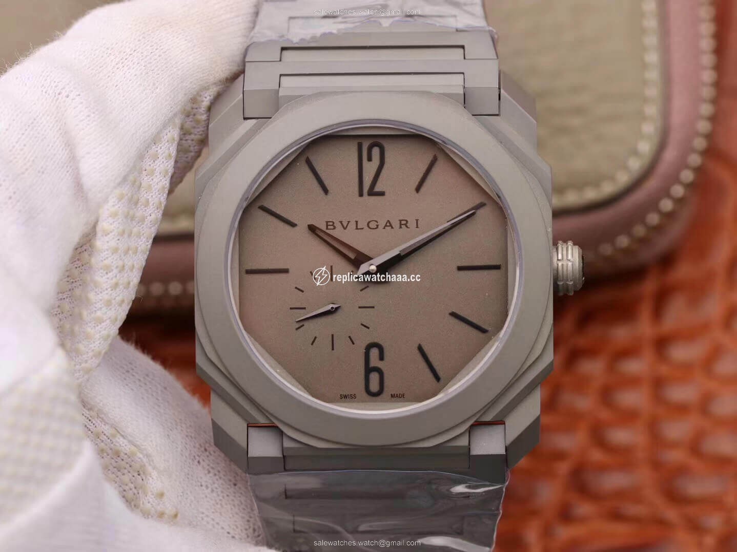Bvlgari Octo Finissimo 102713 BV Factory Grey Dial Bvlgari Octo Finissimo 102713 BV Factory Grey Dial