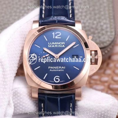 Panerai Luminor Marina Goldtech PAM01112 VS Factory Blue Dial Panerai Luminor Marina Goldtech PAM01112 VS Factory Blue Dial