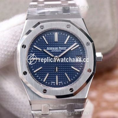 Audemars Piguet Royal Oak Jumbo Extra-Thin 15202ST.OO.1240ST.01 ZF Factory Blue Dial Audemars Piguet Royal Oak Jumbo Extra-Thin 15202ST.OO.1240ST.01 ZF Factory Blue Dial