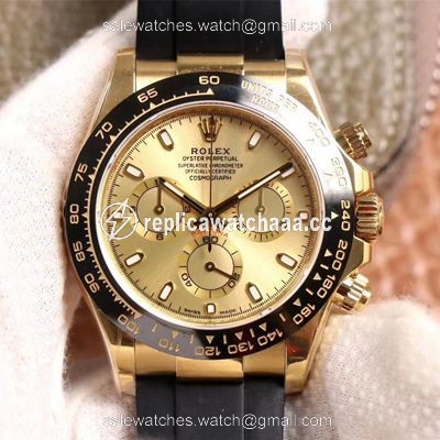 Rolex Daytona M116518LN-0042 Noob Factory Champagne Dial 4130 Movement Rolex Daytona M116518LN-0042 Noob Factory Champagne Dial 4130 Movement