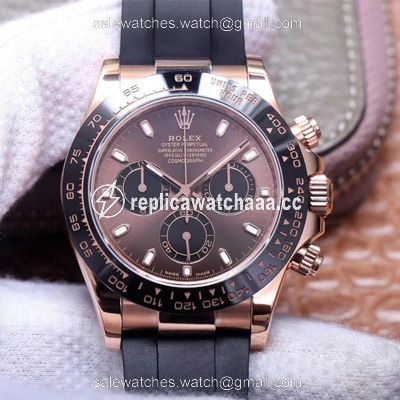 Rolex Daytona M116515LN-0041 Noob Factory Chocolate Dial 4130 Movement Rolex Daytona M116515LN-0041 Noob Factory Chocolate Dial 4130 Movement
