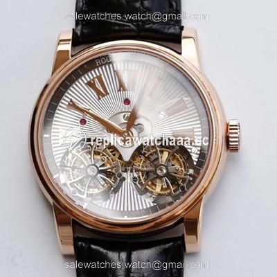 Roger Dubuis Hommage RDDBHO0562 Double Flying tourbillon JB Factory Silver Dial Roger Dubuis Hommage RDDBHO0562 Double Flying tourbillon JB Factory Silver Dial