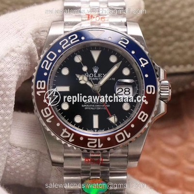 Rolex GMT Master II 126710BLRO-0001 Noob Factory Black Dial Rolex GMT Master II 126710BLRO-0001 Noob Factory Black Dial