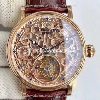 Patek Philippe Tourbillon Rose Gold Skeleton Dial Patek Philippe Tourbillon Rose Gold Skeleton Dial
