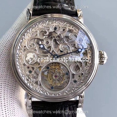 Patek Philippe Tourbillon 316L Stainless Steel Skeleton Dial Patek Philippe Tourbillon 316L Stainless Steel Skeleton Dial