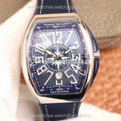 Franck Muller MEN'S Collection V45 SC DT AC BL Yachting ZF Factory Blue Dial Franck Muller MEN'S Collection V45 SC DT AC BL Yachting ZF Factory Blue Dial