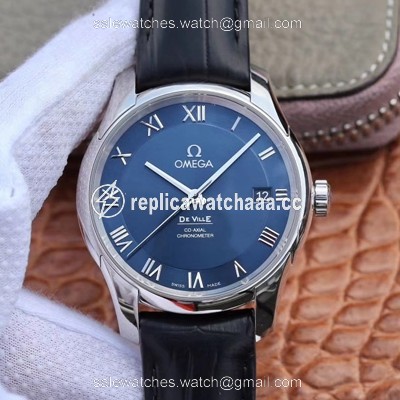 Omega De Ville 431.13.41.21.03.001 VS Factory Blue Dial Omega De Ville 431.13.41.21.03.001 VS Factory Blue Dial