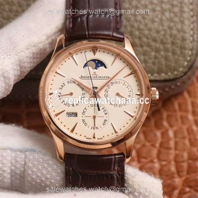 Jaeger-LeCoultre Master Ultra Thin Moon Perpetual Calendar 1302520 V9 Factory Rose Gold Case Jaeger-LeCoultre Master Ultra Thin Moon Perpetual Calendar 1302520 V9 Factory Rose Gold Case