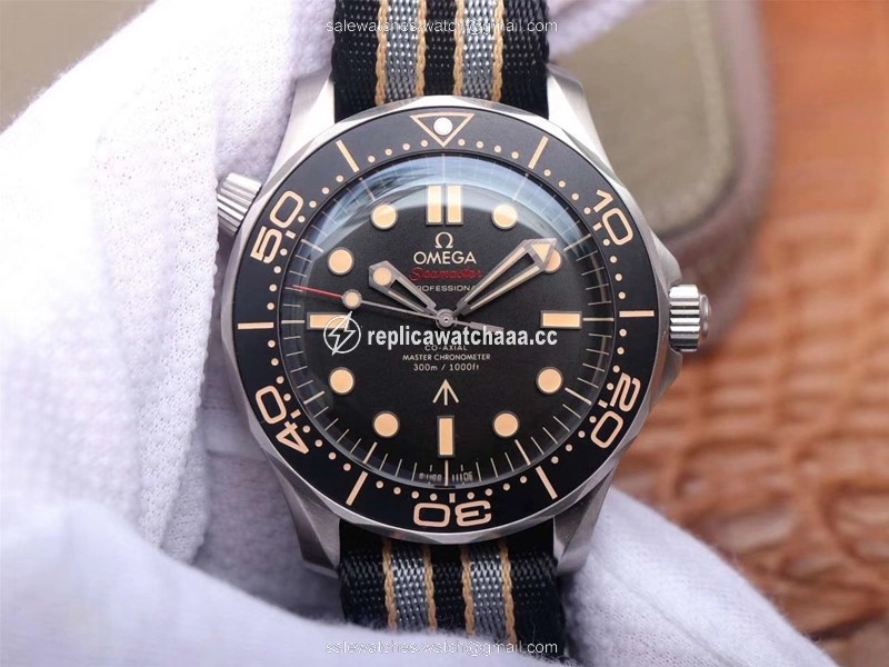 Omega Seamaster 210.92.42.20.01.001 James Bond 007 VS Factory Black Dial Omega Seamaster 210.92.42.20.01.001 James Bond 007 VS Factory Black Dial