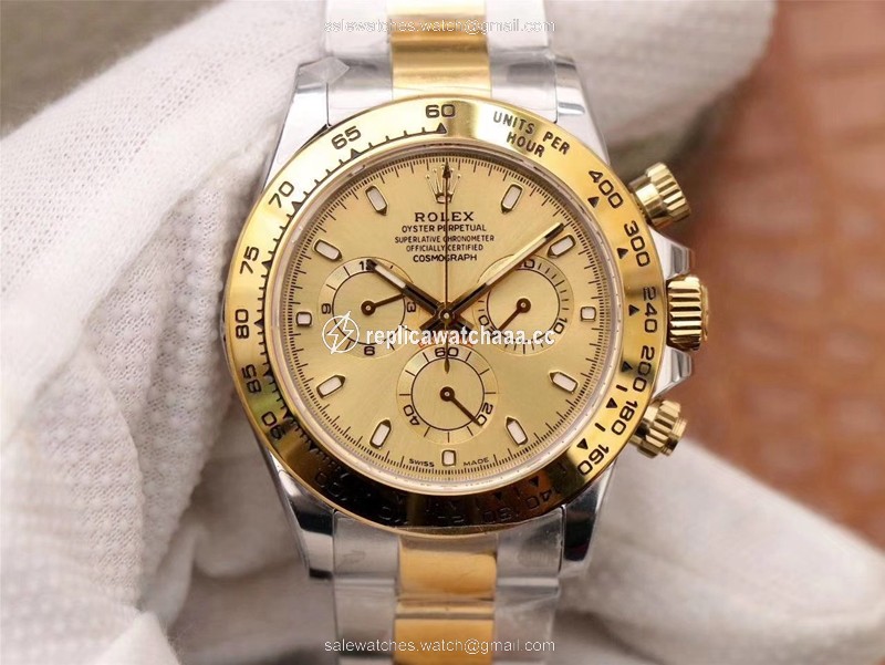 Rolex Daytona Cosmograph m116503-0003 Noob Factory Gold Dial Rolex Daytona Cosmograph m116503-0003 Noob Factory Gold Dial