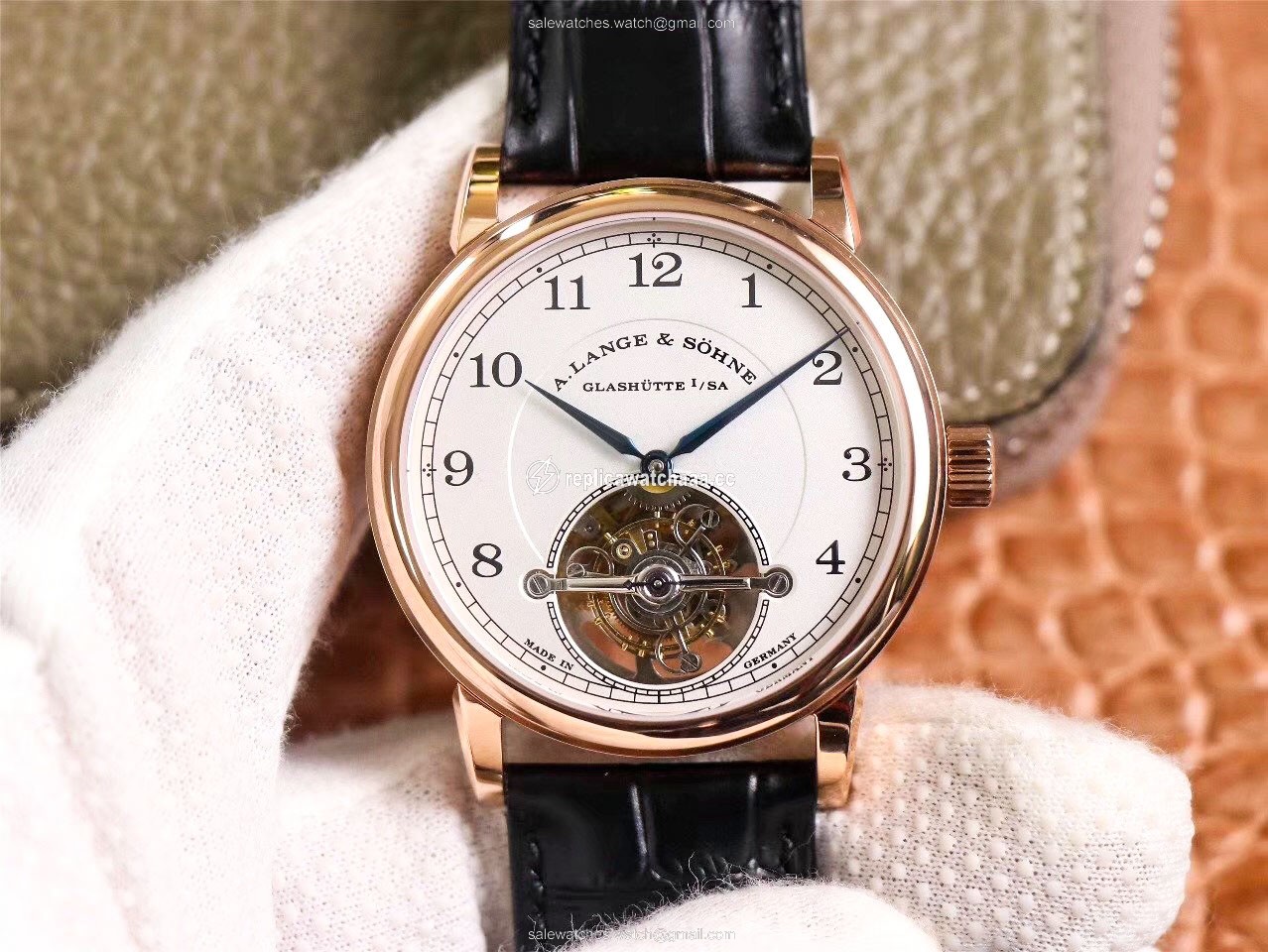 A. Lange & Sohne 1815 Tourbillon 730.032 Pink Gold A. Lange & Sohne 1815 Tourbillon 730.032 Pink Gold