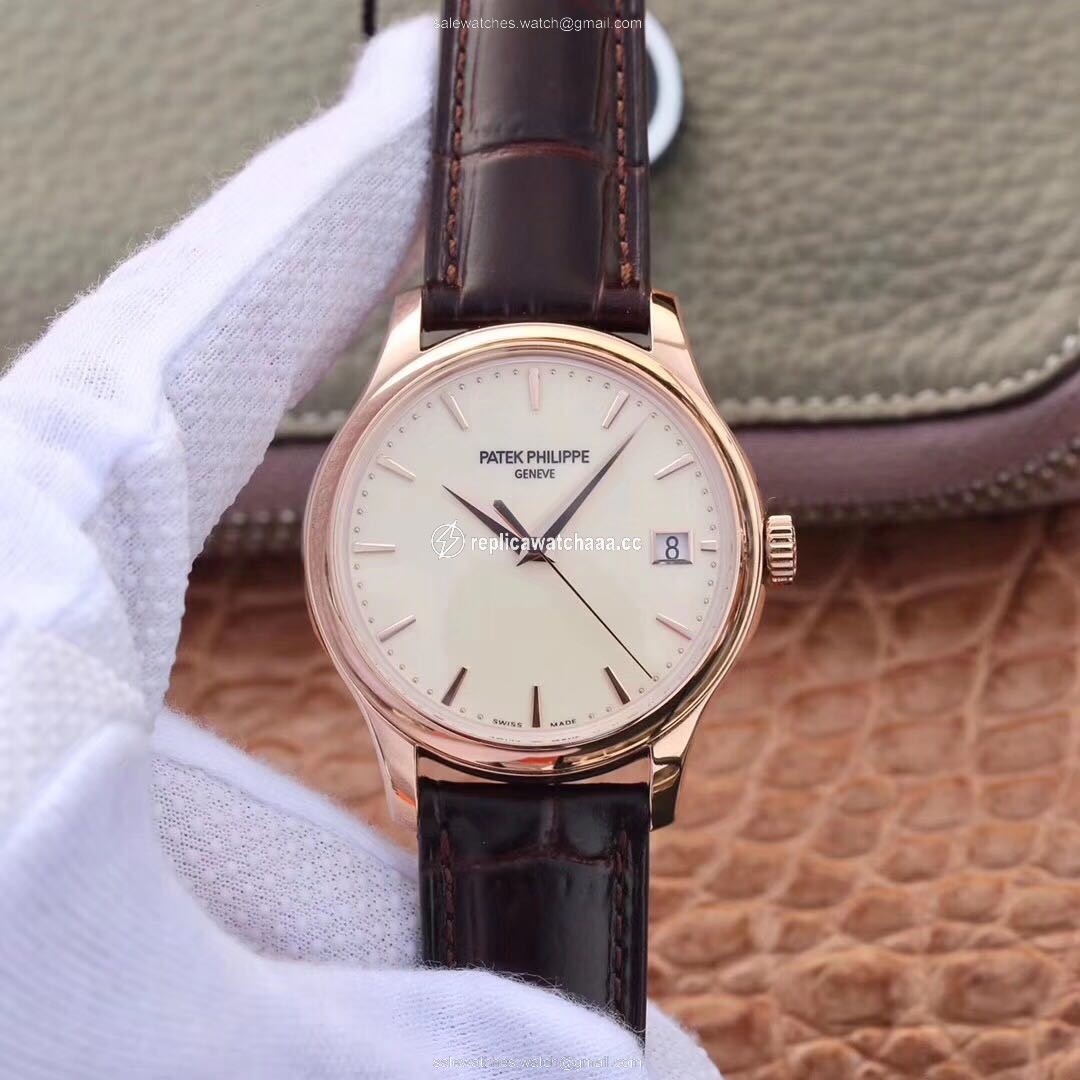 ZF Factory Patek Philippe Calatrava Rose Gold 5227R-001 Flip Back Version ZF Factory Patek Philippe Calatrava Rose Gold 5227R-001 Flip Back Version