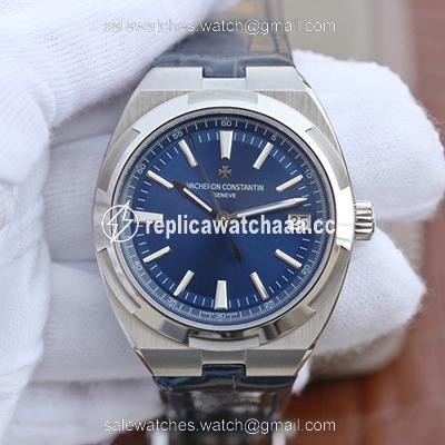 Vacheron Constantin Overseas 47040 JJ Factory Leather Strap Blue Dial Vacheron Constantin Overseas 47040 JJ Factory Leather Strap Blue Dial