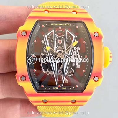 Richard Mille RM27-03 Rafael Nadal KV Factory Black Skeleton Dial Richard Mille RM27-03 Rafael Nadal KV Factory Black Skeleton Dial