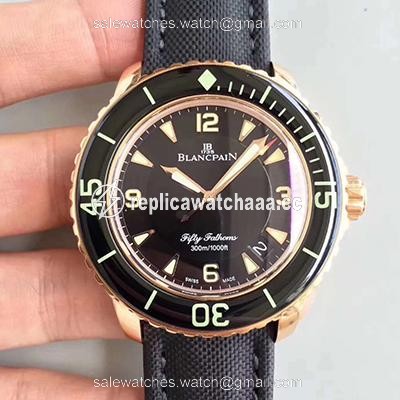 Blancpain Fifty Fathoms 5015-3630-52 ZF Factory Black Dial Blancpain Fifty Fathoms 5015-3630-52 ZF Factory Black Dial