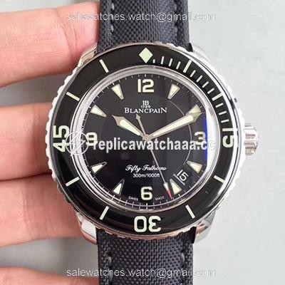 Blancpain Fifty Fathoms 5015-1130-52 ZF Factory Black Dial Blancpain Fifty Fathoms 5015-1130-52 ZF Factory Black Dial