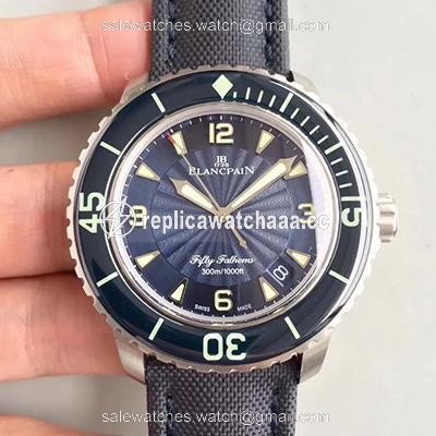 Blancpain Fifty Fathoms 5015D-1140-52B ZF Factory Blue Dial Blancpain Fifty Fathoms 5015D-1140-52B ZF Factory Blue Dial