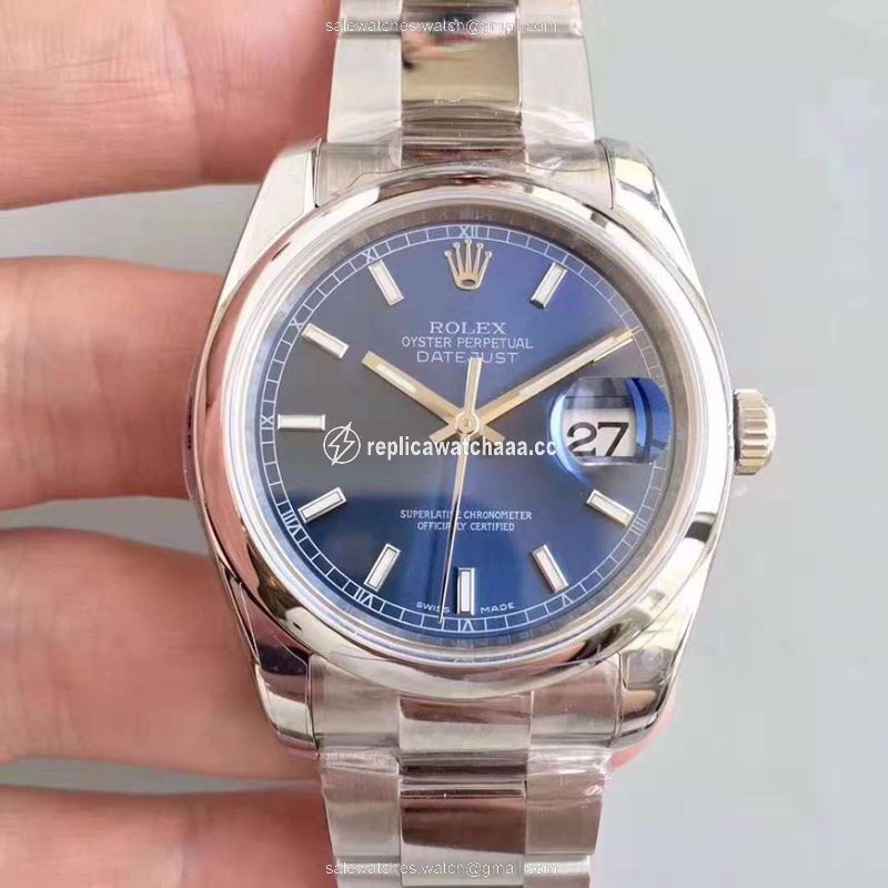 Rolex Datejust 116200 36MM AR Factory Blue Dial Rolex Datejust 116200 36MM AR Factory Blue Dial