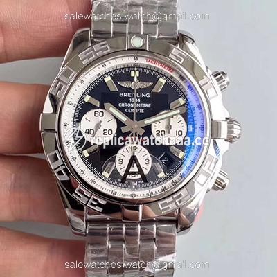 Breitling Chronomat 44MM AB011012/B967/375A GF Factory Dark Blue Dial Breitling Chronomat 44MM AB011012/B967/375A GF Factory Dark Blue Dial