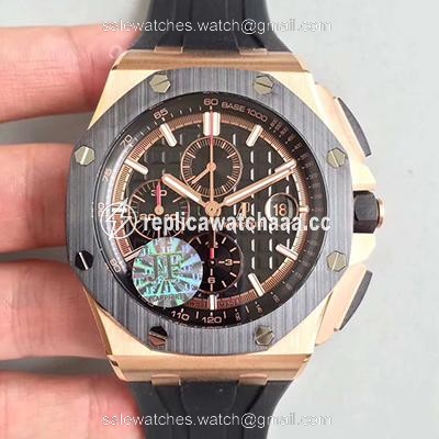 Audemars Piguet Royal Oak Offshore 26401RO.OO.A002CA.01 JF Factory V2 Black Dial Audemars Piguet Royal Oak Offshore 26401RO.OO.A002CA.01 JF Factory V2 Black Dial