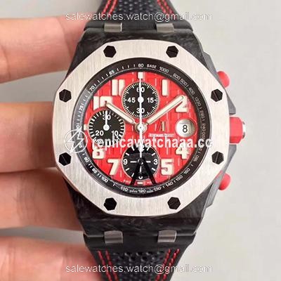Audemars Piguet Royal Oak Offshore Singapore GP F1 26190OS.OO.D003CU.01 JF Factory Red Dial Audemars Piguet Royal Oak Offshore Singapore GP F1 26190OS.OO.D003CU.01 JF Factory Red Dial