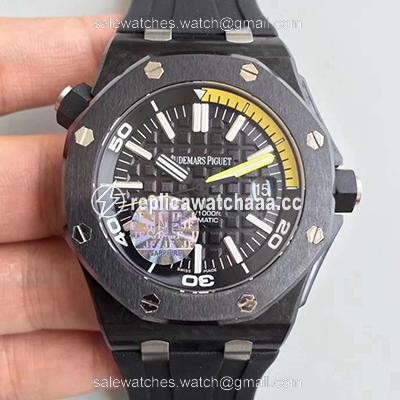 Audemars Piguet Royal Oak Offshore Diver 15706 JF Factory Black Dial Audemars Piguet Royal Oak Offshore Diver 15706 JF Factory Black Dial