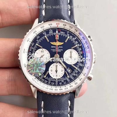 Breitling Navitimer 01 AB012012/BB01/437X/A20BA.1 JF Factory Blue Dial Breitling Navitimer 01 AB012012/BB01/437X/A20BA.1 JF Factory Blue Dial