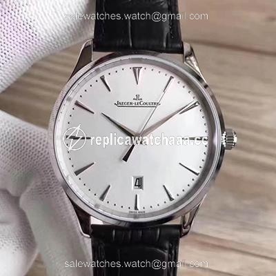 Jaeger-LeCoultre Master Ultra Thin Date 1288420 ZF Factory Silver Dial Jaeger-LeCoultre Master Ultra Thin Date 1288420 ZF Factory Silver Dial