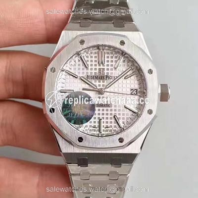 Audemars Piguet Royal Oak 15400 Silver Dial JF Factory V5 Audemars Piguet Royal Oak 15400 Silver Dial JF Factory V5