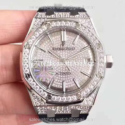 Audemars Piguet Royal Oak 15450 JF Factory Diamond Dial Audemars Piguet Royal Oak 15450 JF Factory Diamond Dial