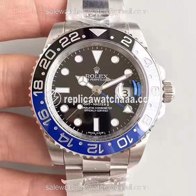 Rolex GMT Master II 116710BLNR Noob Factory V8 Black Dial Rolex GMT Master II 116710BLNR Noob Factory V8 Black Dial