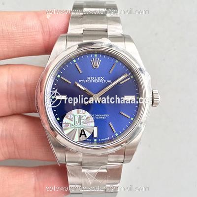 Rolex Oyster Perpetual 39 114300 JF Factory Blue Dial Rolex Oyster Perpetual 39 114300 JF Factory Blue Dial