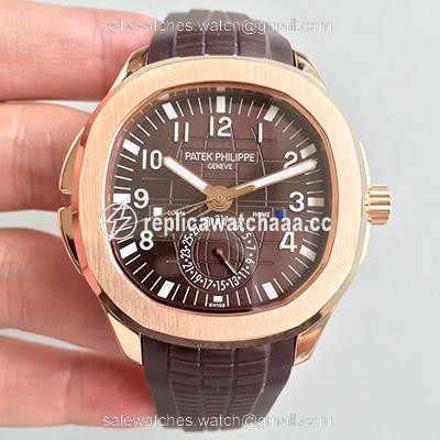 Patek Philippe Aquanaut Travel Time 5164R-001 Rose Gold Chocolate Dial Patek Philippe Aquanaut Travel Time 5164R-001 Rose Gold Chocolate Dial