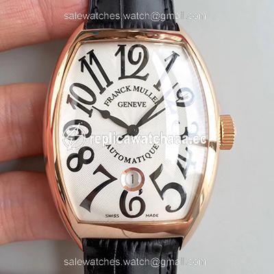 Franck Muller Casablanca Date 8880 C DT GF Factory V2 Silver Dial Franck Muller Casablanca Date 8880 C DT GF Factory V2 Silver Dial