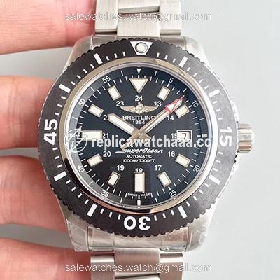 Breitling Superocean 44 Special Y1739310/BF45/162A GF Factory Black Dial Breitling Superocean 44 Special Y1739310/BF45/162A GF Factory Black Dial