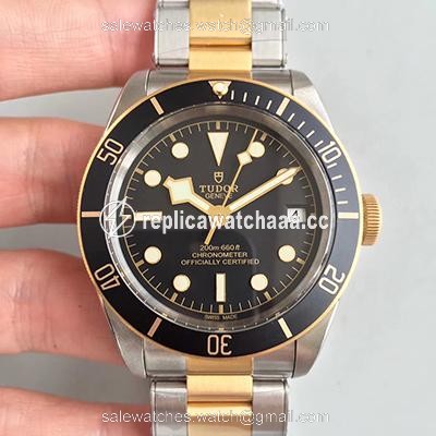 Tudor Heritage Black Bay S&G M79733N-0002 ZF Factory Black Dial Tudor Heritage Black Bay S&G M79733N-0002 ZF Factory Black Dial