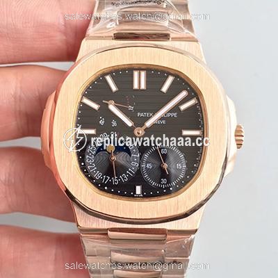 Patek Philippe Nautilus Moonphase 5712R-001 Black Dial Patek Philippe Nautilus Moonphase 5712R-001 Black Dial