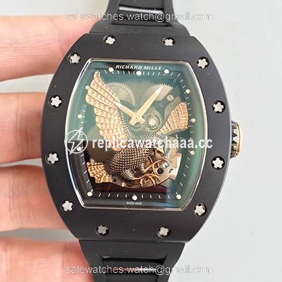 Richard Mille RM023 Rose Gold Eagle Skeleton Dial Richard Mille RM023 Rose Gold Eagle Skeleton Dial