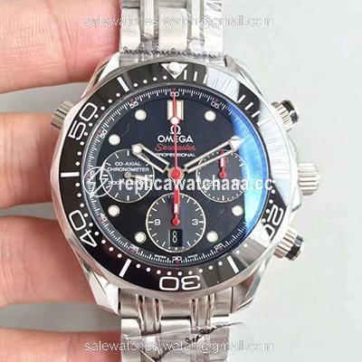 Omega Seamaster Diver 300M Co-Axial Chronograph 44MM 212.30.44.50.01.001 V2 Black Dial Omega Seamaster Diver 300M Co-Axial Chronograph 44MM 212.30.44.50.01.001 V2 Black Dial
