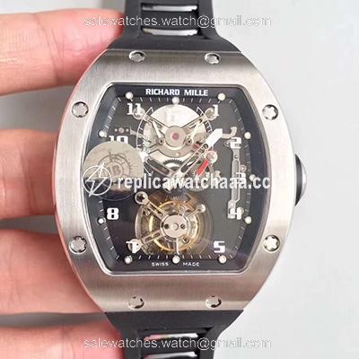 Richard Mille RM001 Tourbillon JB Factory Black Dial Richard Mille RM001 Tourbillon JB Factory Black Dial