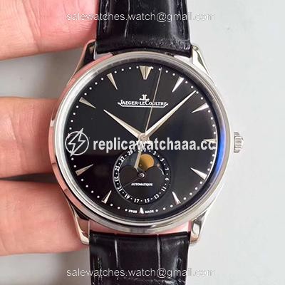 Jaeger-LeCoultre Master Ultra Thin Moon 1368470 ZF Factory Black Dial Jaeger-LeCoultre Master Ultra Thin Moon 1368470 ZF Factory Black Dial