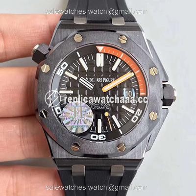 Audemars Piguet Royal Oak Offshore Diver 15707CE.OO.A002CA.01 JF Factory V5 Black Dial Audemars Piguet Royal Oak Offshore Diver 15707CE.OO.A002CA.01 JF Factory V5 Black Dial