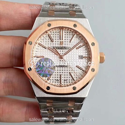 Audemars Piguet Royal Oak 15400SR.OO.1220SR.01 JF Factory Silver Dial Audemars Piguet Royal Oak 15400SR.OO.1220SR.01 JF Factory Silver Dial