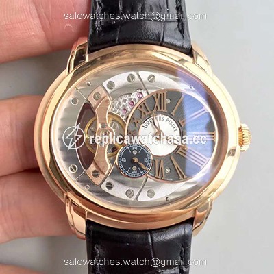 Audemars Piguet Royal Millenary 4101 15350OR.OO.D093CR.01 V9 Factory Skeleton Dial Audemars Piguet Royal Millenary 4101 15350OR.OO.D093CR.01 V9 Factory Skeleton Dial