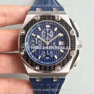 Audemars Piguet Royal Oak Offshore Juan Pablo Montoya 26030PO.OO.D001IN.01 JF Factory V2 Blue Dial Audemars Piguet Royal Oak Offshore Juan Pablo Montoya 26030PO.OO.D001IN.01 JF Factory V2 Blue Dial