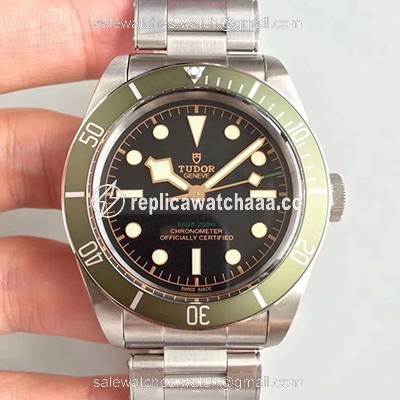 Tudor Heritage Black Bay Green Harrods Special Edition 79230G ZF Factory Black Dial Tudor Heritage Black Bay Green Harrods Special Edition 79230G ZF Factory Black Dial