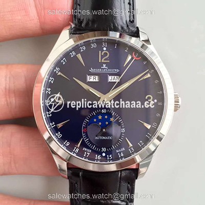 Jaeger-LeCoultre Master Calendar 1558420 KM Factory Blue Dial Jaeger-LeCoultre Master Calendar 1558420 KM Factory Blue Dial