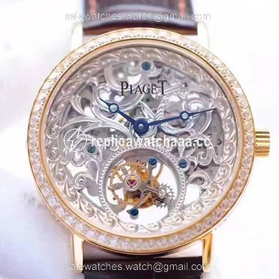 Piaget Tourbillon V6 Factory Carved Skeleton Dial Piaget Tourbillon V6 Factory Carved Skeleton Dial