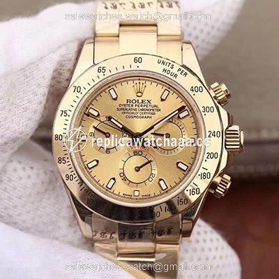 Rolex Daytona Cosmograph 116503 JH Factory Gold Dial Rolex Daytona Cosmograph 116503 JH Factory Gold Dial